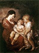 Peter Paul Rubens Virgin and Child with the Infant St John USA oil painting artist